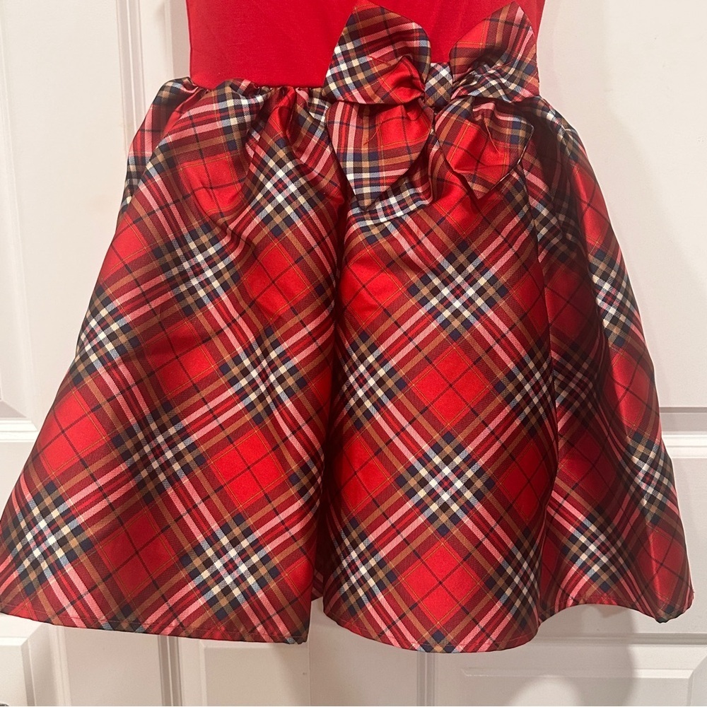 H&M Red Plaid Formal Kids Dress - Picture 2 of 7
